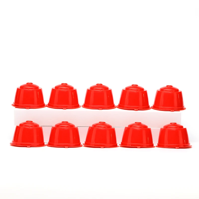 

10pcs Capsules Refillable Dolce Gusto Reusable Nescafe Compatible With Plastic Piccolo Genio Esperta Capsula