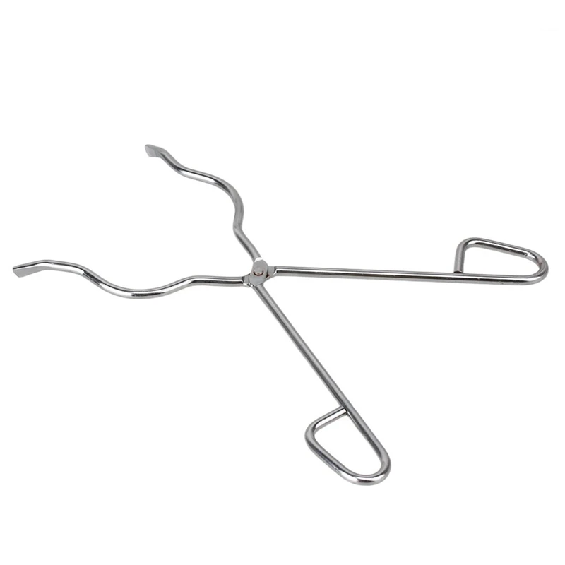 Нержавеющая сталь 30 см длина Тигельные щипцы блюдо держатель ювелирных изделий