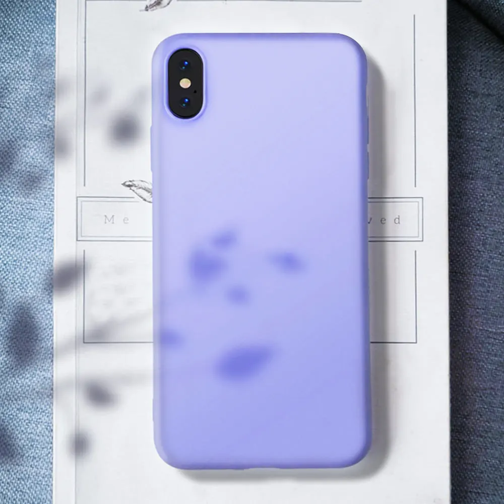 LAPOPNUT простой милый мягкий чехол карамельного цвета для IPhone 11 Pro Max Xs Xr X 8 7 Plus 6 6s