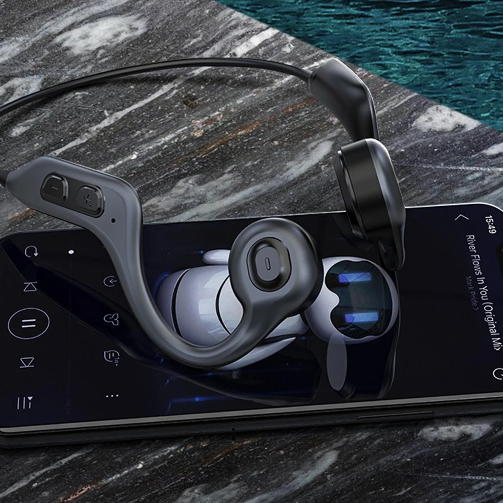 FDBRO высокое качество 5 0 костная проводимость гарнитура беспроводные Bluetooth