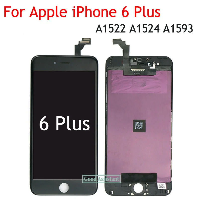ЖК-дисплей 5 дюйма для Apple iPhone 6 Plus A1522 A1524 A1593 дисплей с сенсорным экраном и