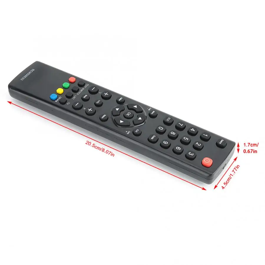 Universal Remote 2PCS Multi-Function Large Buttons TV Control for TCL RC3000E02 LED LCD Television | Электроника