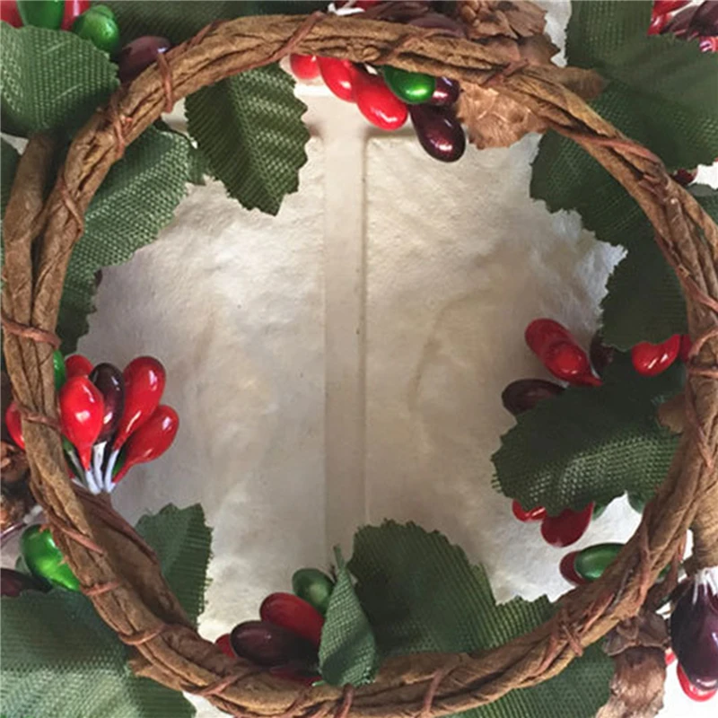 

Имитация украшения Рождественский венок истинные и накладные сосновые конусы креативное домашнее кольцо с орнаментом декоративный венок