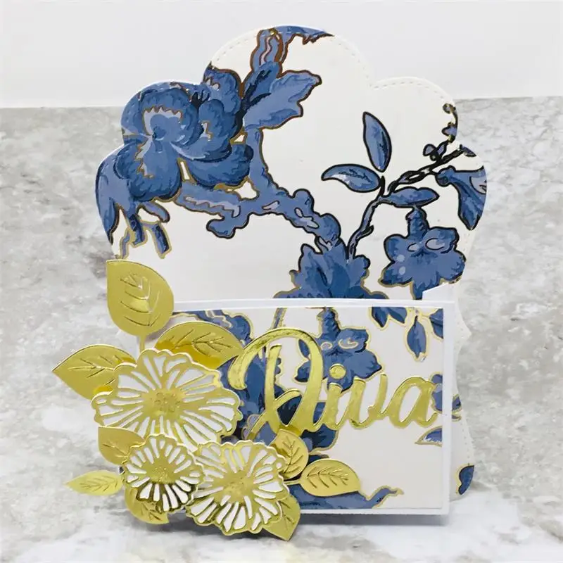 KSCRAFT большая бирка с загруженной запеченной металлической трафареты для пресс