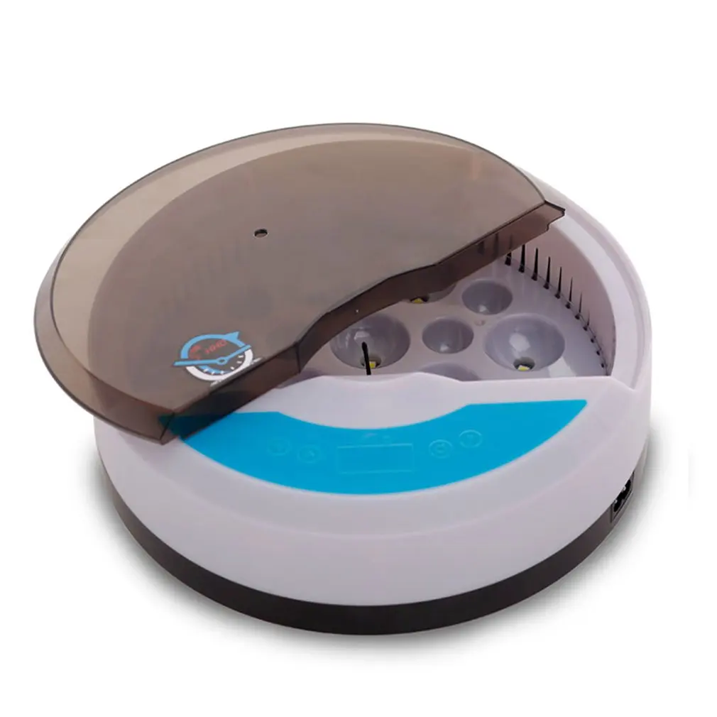 

Mini 9 Egg Incubator Farm Hatching Automatic Digital Temperature Humidity Control Brooder Poultry Quail Chicken Duck Bird LED