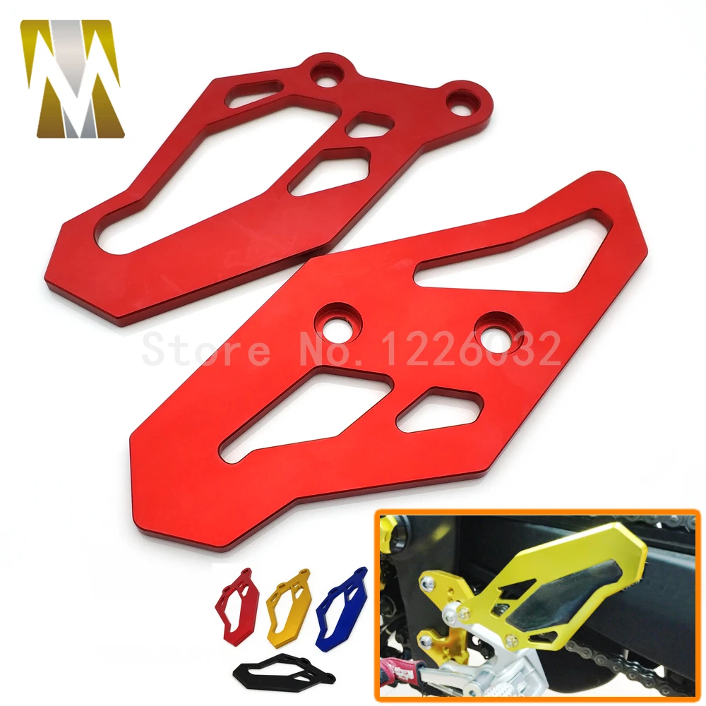 Мотоциклетные аксессуары подножка для ног задняя пластина защиты Yamaha R3 2015-2017 2018