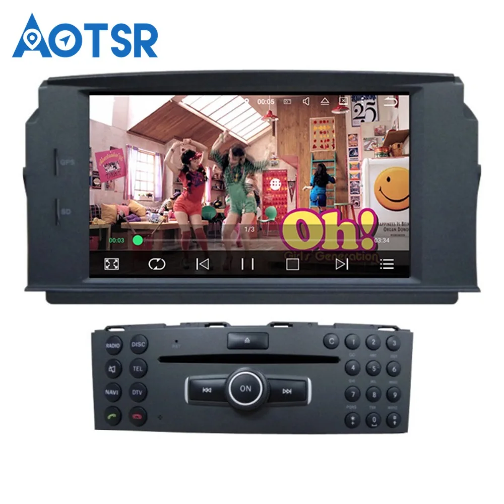 64G Android 10 0 автомобильный dvd-плеер для MERCEDES BENZ C Class C200 C180 C220 C230 W204 видео