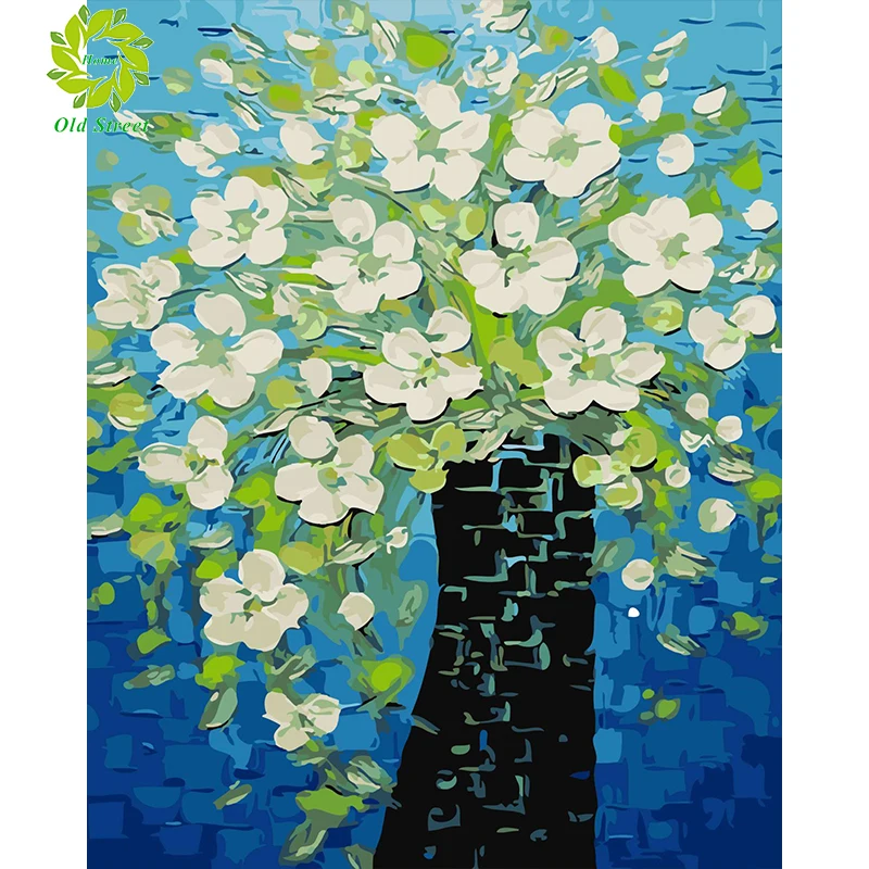 

OSH Diamond Painting "Daisy" Cross Stitch Custom Photo Diamond Embroidery Square Round pebble round Drill Home Decoration
