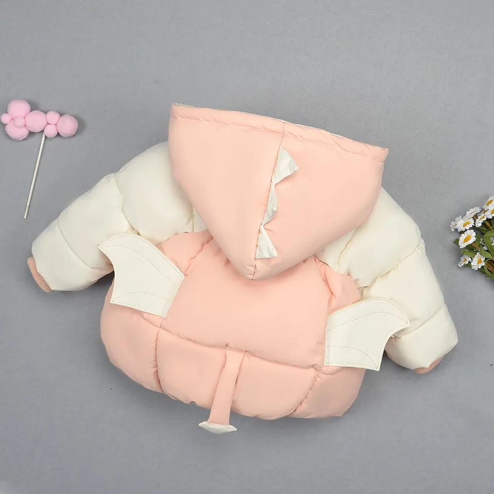 

Kids Jacket Fashion Cute Jacket For A Boy Winter Coat Candy Color Girls Jacket Hooded Girls Cotton Clothing Baby Outfits 2-5 Age