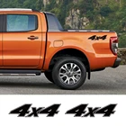 2 шт., декоративные наклейки на хвост автомобиля, подбирайте для Ford Ranger Raptor, подбирайте Isuzu Dmax, Nissan NAVARA, Toyota Hilux, аксессуары для тюнинга автомобиля