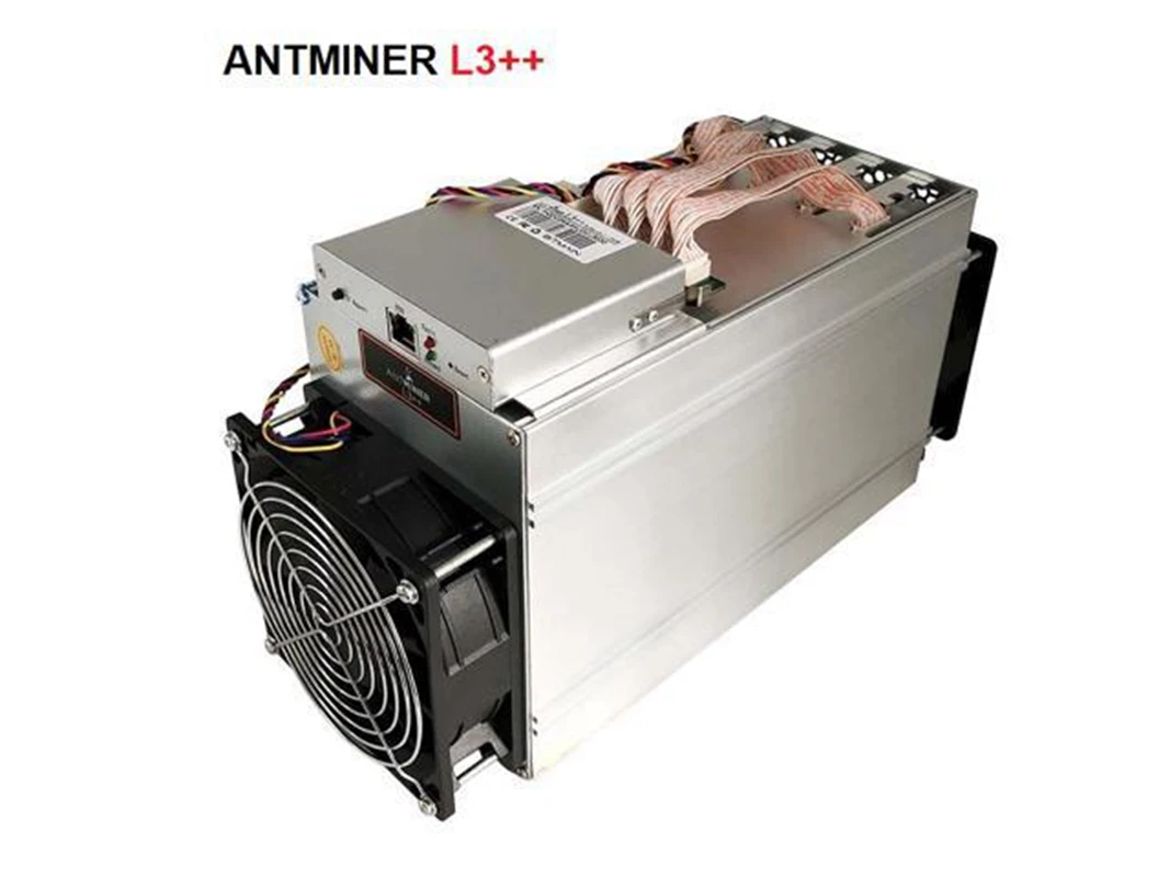 Bitmain Antminer L3 ++ Dogecoin LTC Mining + Plus 580Mh/s btc miner с PSU Asic Miner бесплатное электричество |
