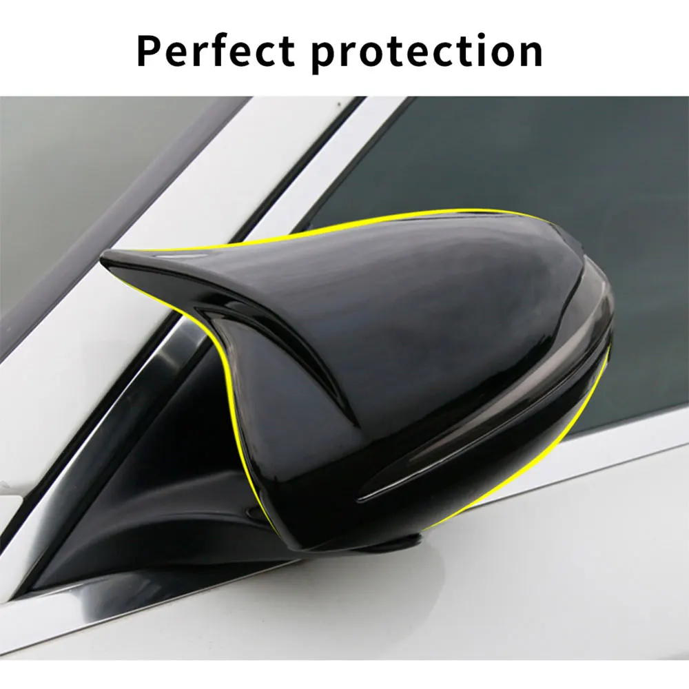 

For Mercedes-Benz 2015-2020 C-Class W205 2016-2020 E-Class W213 GLCX253 GLBX248 ABS carbon fiber pattern rearview mirror cover