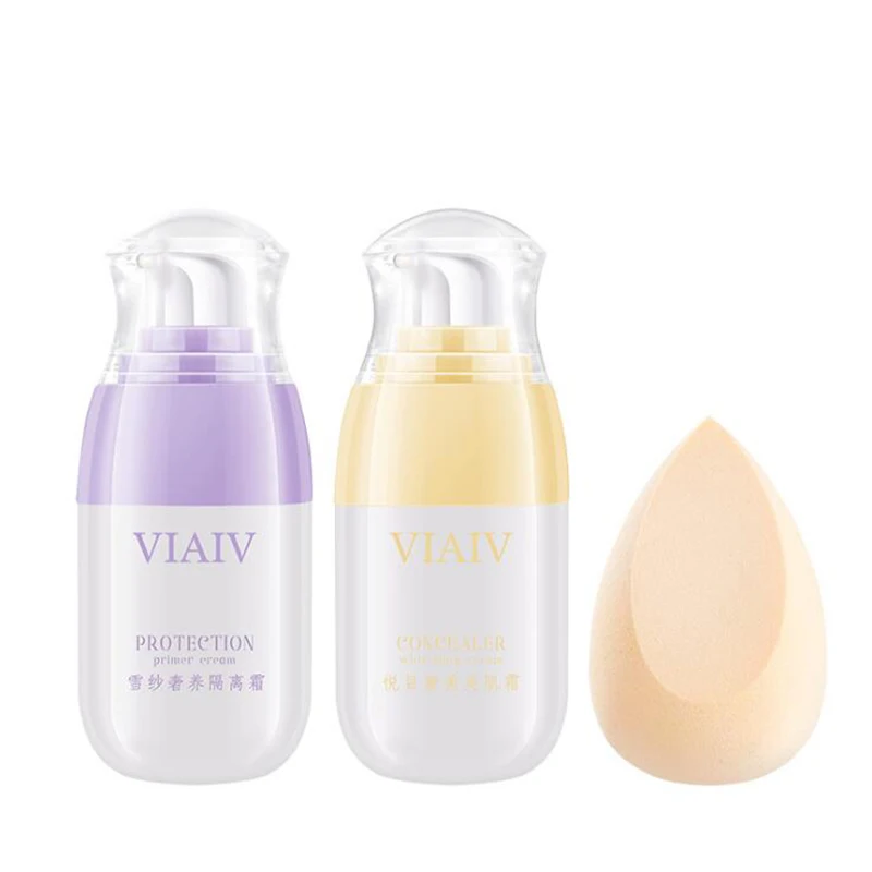 

1pc Natural Hydrating Isolation Makeup Base Concealer Cream Invisible Pore Cosmetics Brighten Makeup Face Beauty