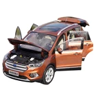 Оригинальный заводской аутентичный 1:18 Новый FORD KUGA 2017 версия литая SUV масштабная модель автомобиля для коллекции, подарок на день рождения