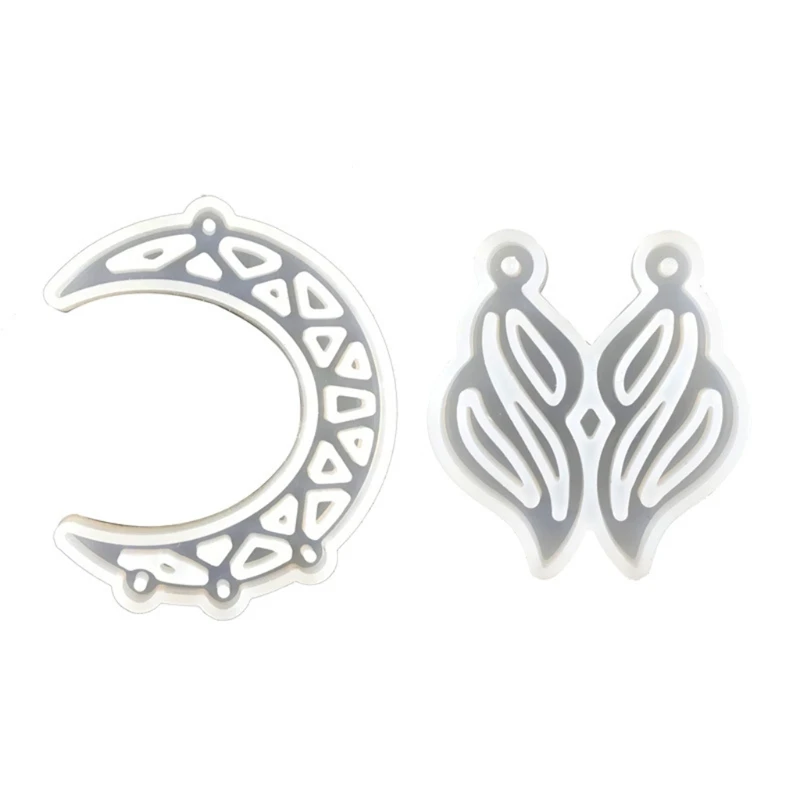 

2 шт., силиконовые формы для подвесок, сережек