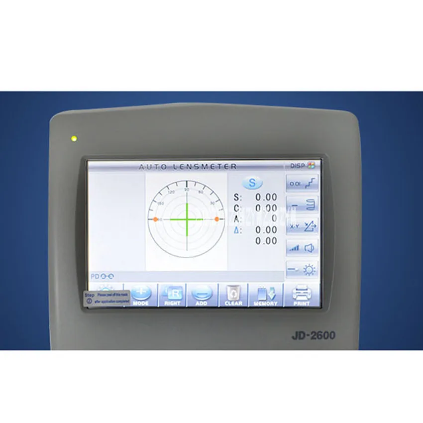 JD2600 полностью автоматическое цифровое устройство для очков с цветным ЖК дисплеем HD сенсорным экраном