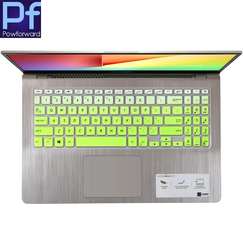 Для ASUS VIVOBOOK S15 K530F K530FN X512 X512FL X512FJ X512UA X512FA X512DA X512UF 15 6 дюйма клавиатура протектор