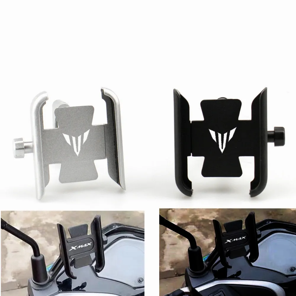 

For YAMAHA MT-01 MT-03 MT-07 MT-09 MT-10 FZ-09 Motorcycle CNC Handlebar Rearview Mirror Mobile Phone Holder GPS stand bracket