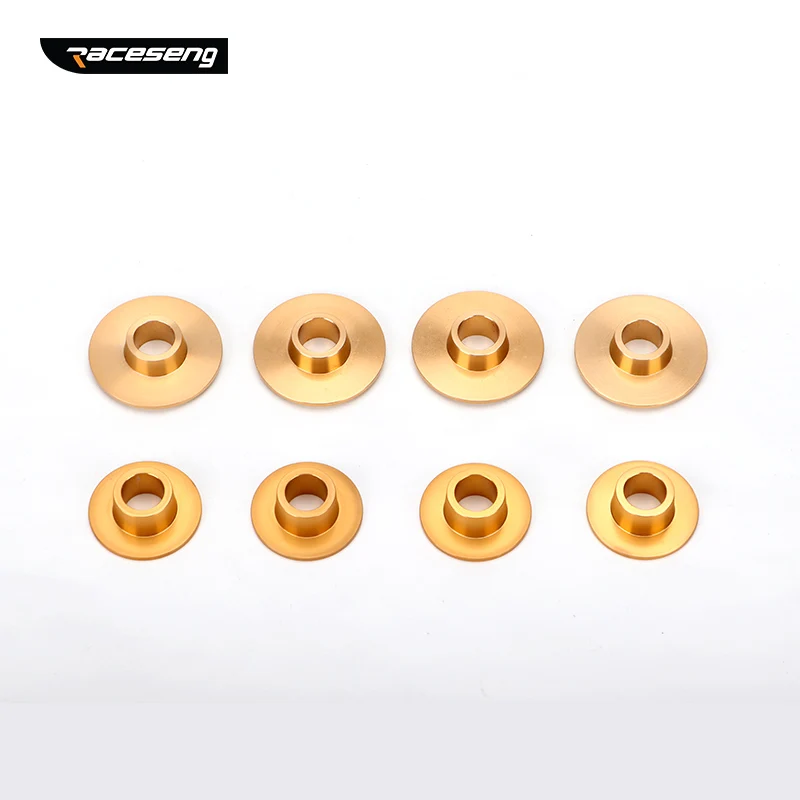 B8 Rear (8pcs) Подрамник задняя ось жесткая втулка воротника для Audi A4/A4L S4 RS4 Q5 B8/B9 Octavia алюминиевая повышающая стабильность управления - Цвет: B8 Rear (8pcs)