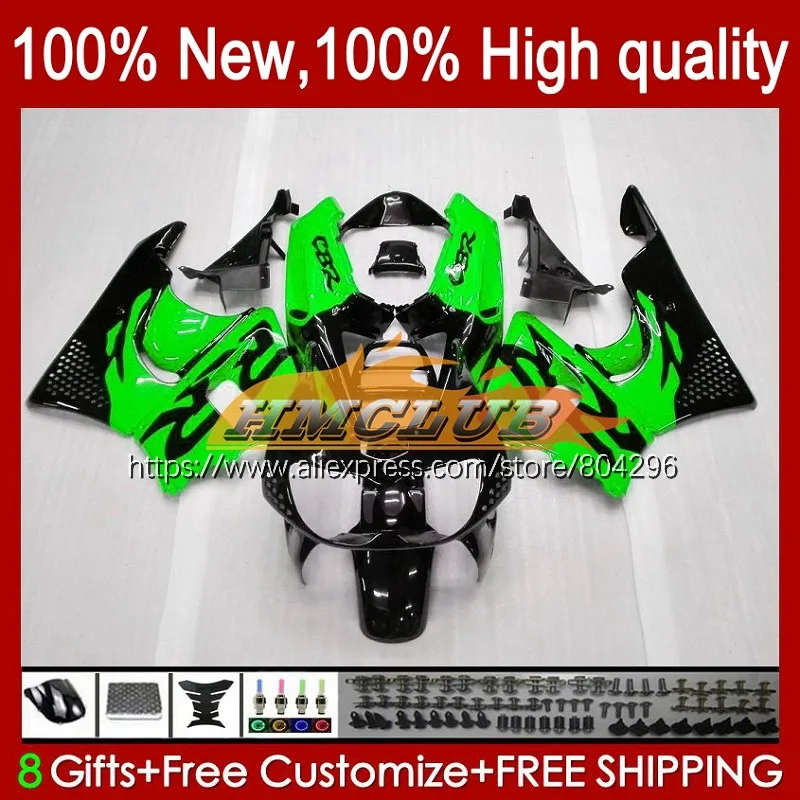 

Корпус обтекателя для HONDA CBR 893RR CBR900 CBR893, зеленый, черный, RR 7No.72 CBR893RR 89 90 91 92 93 CBR900RR 1989 1990 1991 1992 1993