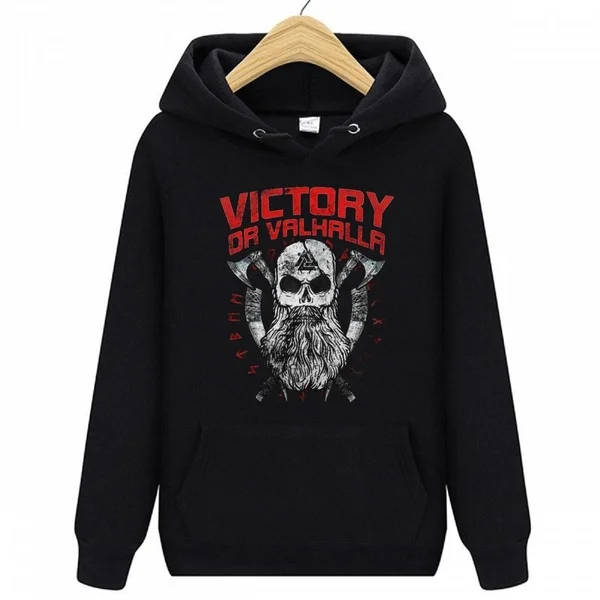 

Унисекс Толстовка Victory Or Valhalla, толстовка унисекс