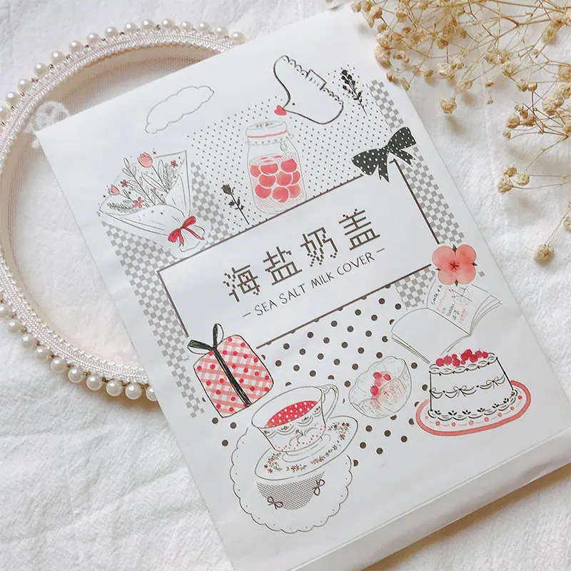 100 шт./упак. 13*19 см крышка для молока с рисунком бумажный пакет скрапбукинга DIY