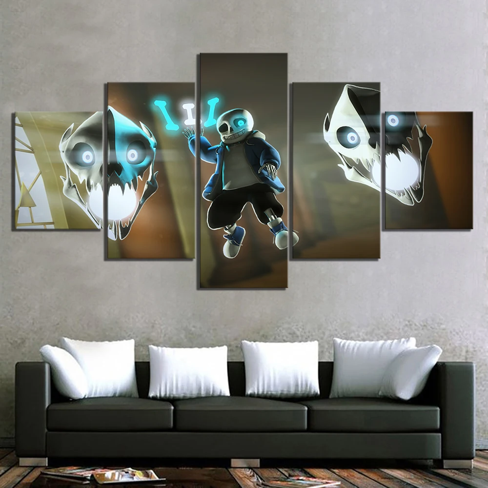 Картина на холсте HD настенная живопись 5 панелей Сказочная игра домашний декор