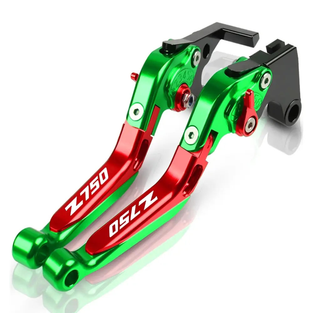 Складной расширяемый CNC для Kawasaki Z750 2007 2008 2009 2010 2011 2012 2013 Рычаги мотоцикла рычаги