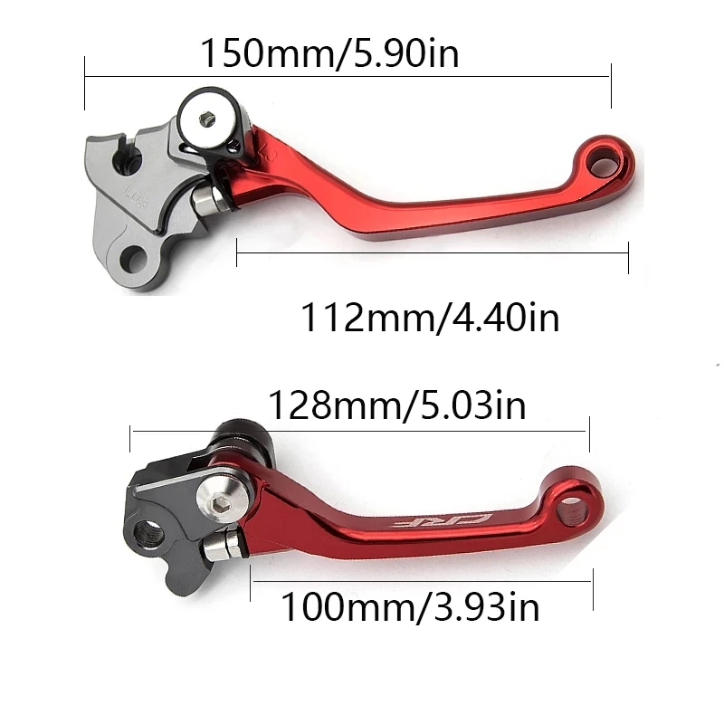 Для HONDA CRF150F CRF230F 03-17 CRF250F 19-20 CNC Заготовка для мотоцикла Складной поворотный клатч
