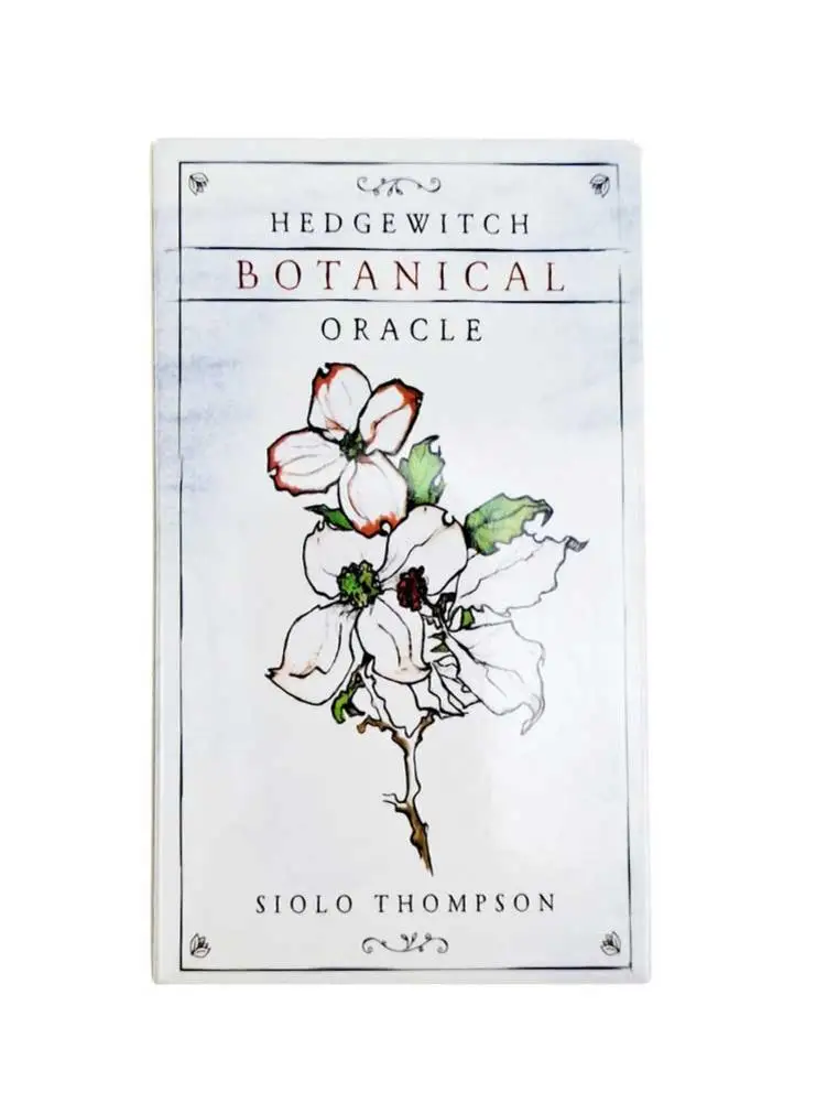 Лидер продаж ботанические карты с изображением ведьмы изгороди и оркула 40 шт.