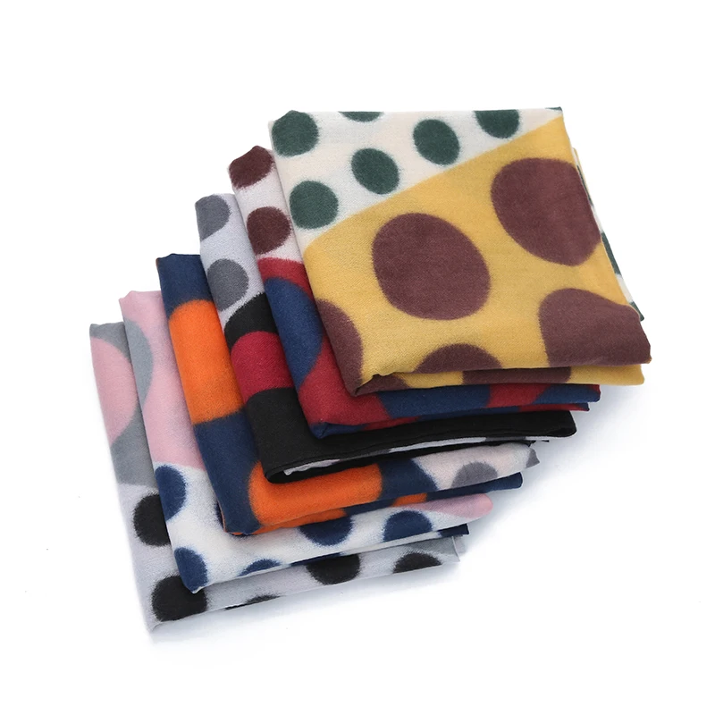 

2020 Cashmere Dot Print Scarf Black Red Warm Scarf Women Winter Scarves Shawls Stoles Soft Blanket Scarf Luxury Brand 6 Colors
