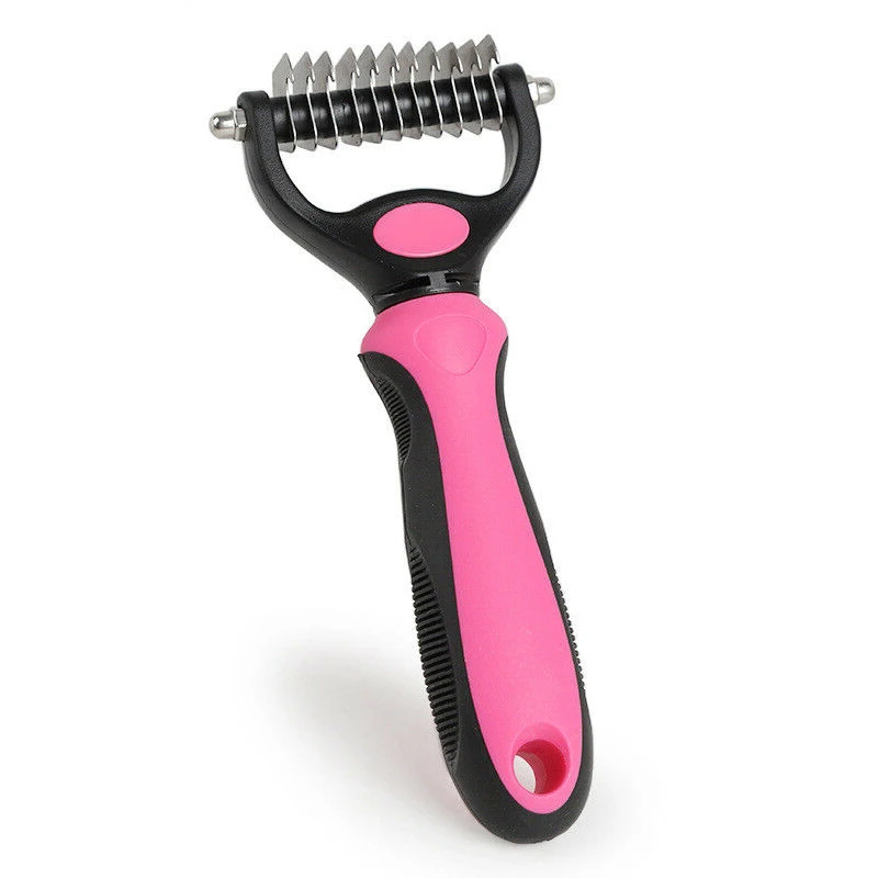 Расческа для удаления волос собак и кошек щетка вычесывания стрижки меха