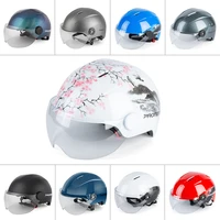 mtb road bicycle cycling equipment bicycle helmets protective helmet mountain bike cycling sports safety helmet with goggles