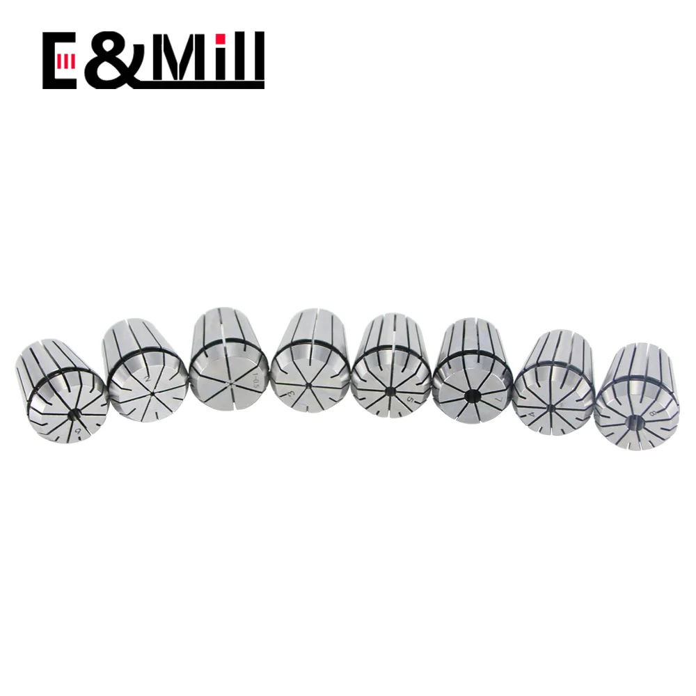 Высокоточный цанговый патрон ER32 1 ~ 25 мм 0 008 ER для фрезерного станка с ЧПУ