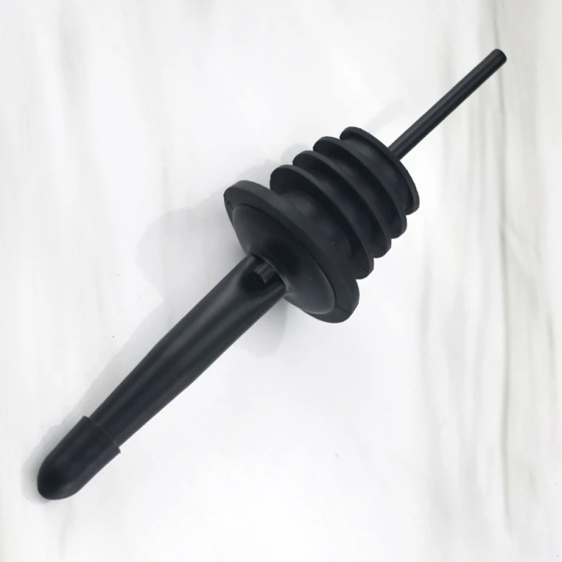 Multifuntional стоппер для коктейля Pourer Бар Нержавеющая сталь для дома бутылка вина разливщик красного вина шлифовальный черный с крышкой Лидер продаж