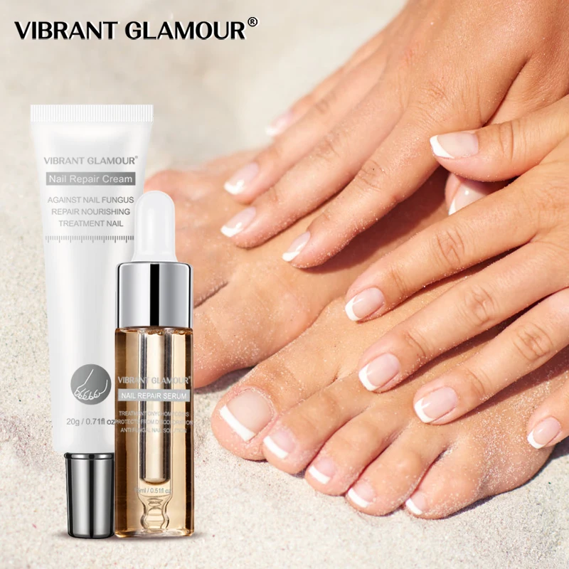 

VIBRANT GLAMOUR Upgraded Version Nail Care Set Prevent Nail Fungal Onychomycosis Removal Cuticle Revitalizer Nail Care