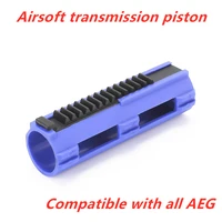 magorui blue fibre reinforced full steel 14 teeth piston for airsoft m4 ak g36 mp5 gearbox ver 23 aeg gun accessories