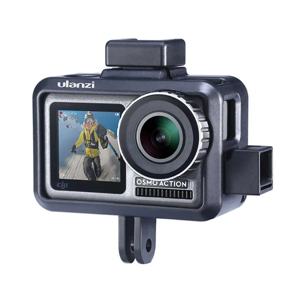Ulanzi OA-7 OSMO экшн Vlog клетка для DJI OSMO Экшн-камера Vlog клетка защитный видео чехол рамка крепление корпус оболочка Крышка