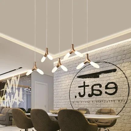 Современный светодиодный люстра гостиная подвесной светильник для спальни