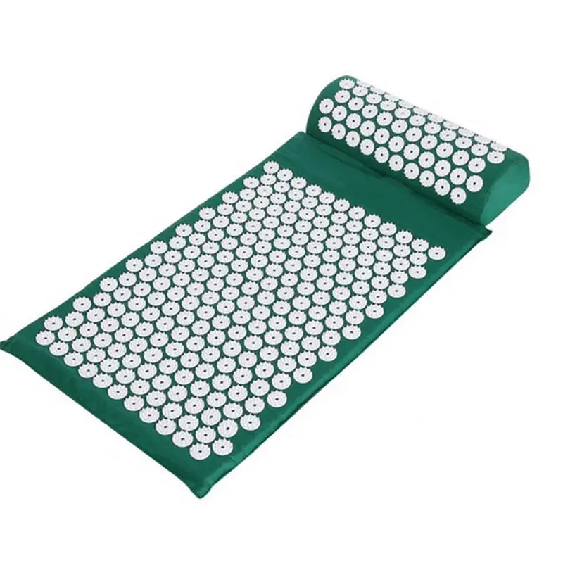 Конфетный Цвет Горячая подушка Массажный коврик для йоги акупрессур снимает