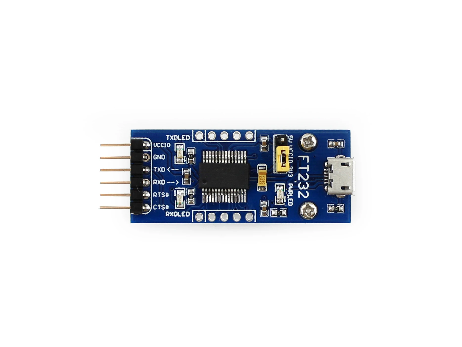 Оригинальный модуль Waveshare FT232 USB UART Board (micro) FT232RL поддерживает Mac Linux Android Windows