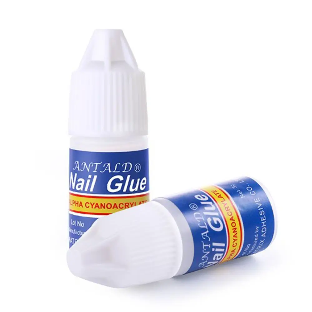 5 шт./компл. клей для ногтей быстросохнущий акриловый французский арт Ложные