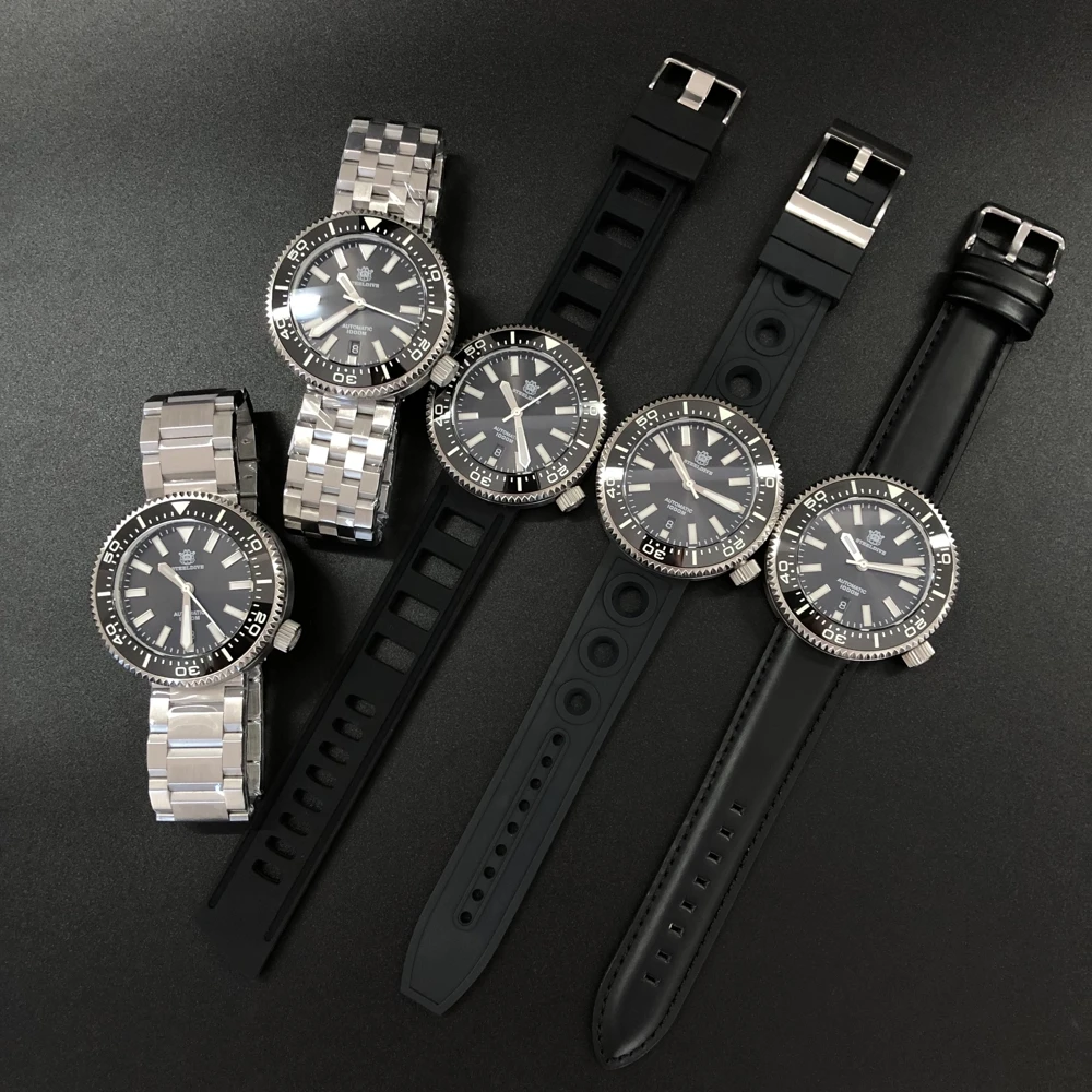 

STEELDIVE Watch 1000M Diver Watch Automatic SKX007 Japan NH35 Sapphire Crystal Mechanical Automatic Watches Men Diving Watches