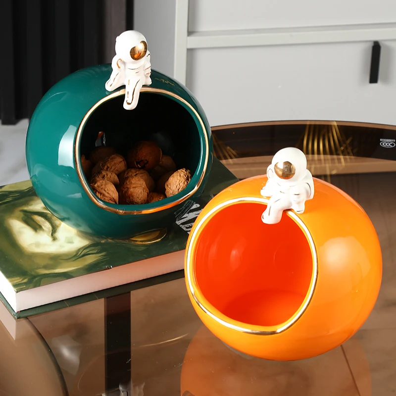 Керамический ящик для хранения астронавта эстетическое украшение дома комнаты