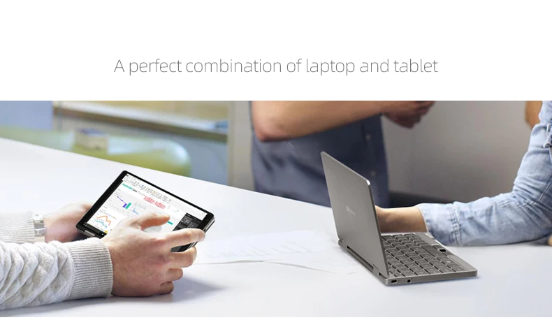 OneMix 3S Platinum 8," 2560*1600 карман ноутбук с процессором Intel Core i7 8500Y 16G 512G Клавиатура с подсветкой 2-в-1 планшетный ПК Win10, Bluetooth, выход HDMI