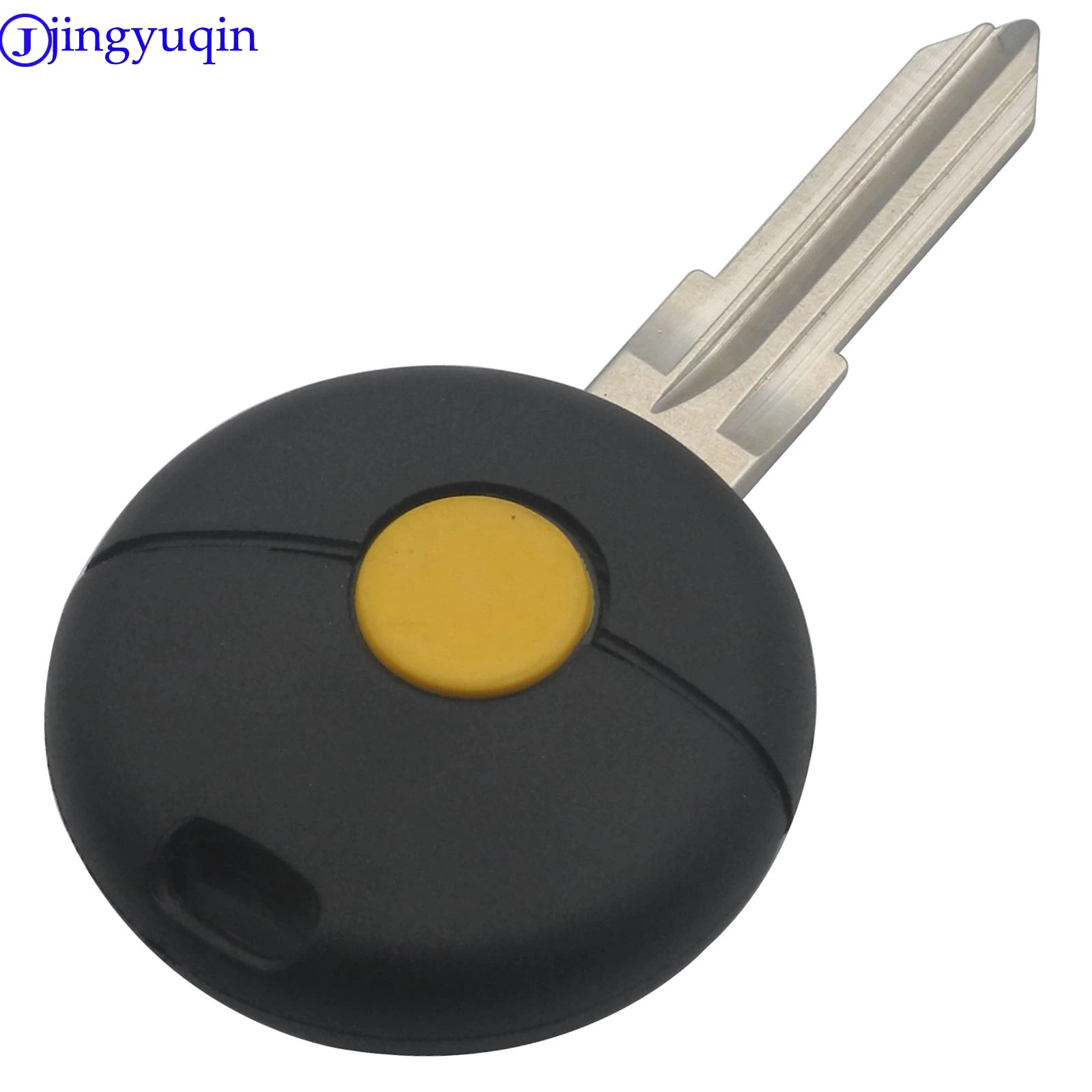 Jingyuqin 10ps 1 кнопка дистанционного ключа автомобиля оболочки для Benz Smart Fortwo Cabrio City Crossblade 1998-2012 Замена Fob чехол