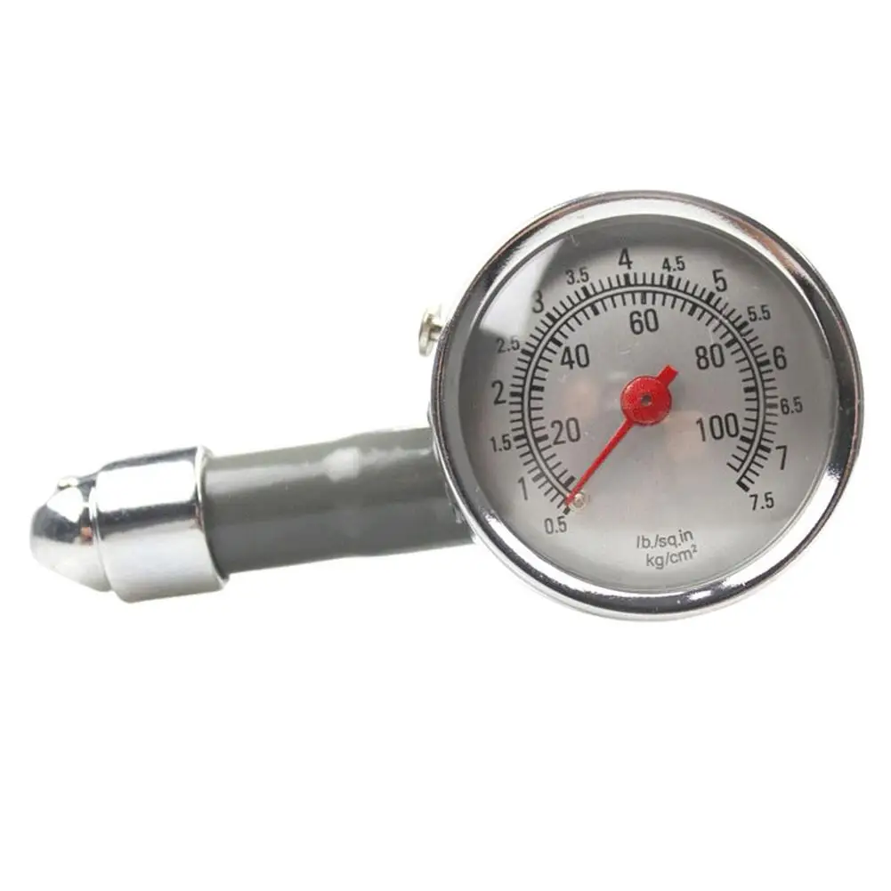 

Tire Gauge Universal Fuel Pressure Gauge Dial Type Air Pressure Tire Gauges Stainless Steel Tire Pressure Gauge Barometer