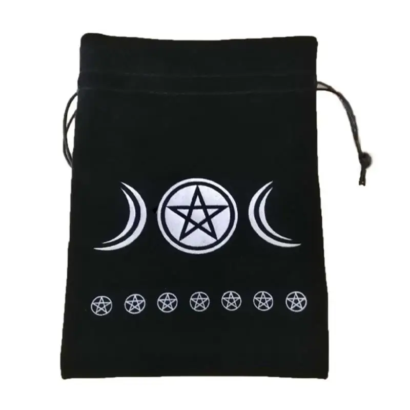 13x18 см Таро Oracle замысловатым Отделом для карт сумка вечерние скатерть Настольная