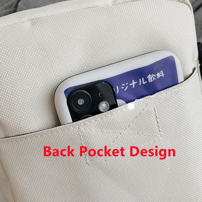 

Fashion Women Shoulder Bag High Quality Oxford Nylon Fabric Women Bag Brand Casual Mini Bag With Outer Zipper Pocket For Unisex