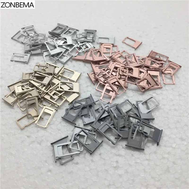 ZONBEMA Новый адаптер для Sim карты iPhone 6 6S Plus Micro лоток Слот держатель Замена|sim card slot|sim